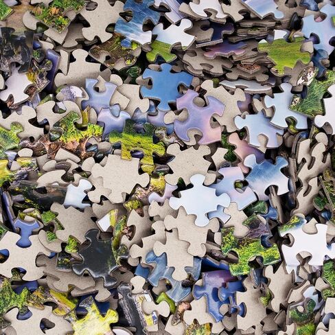 Jigsaw Puzzles for Adults 1000 Pieces Iceland Thick Sturdy 1000 Piece Puzzle Precise Interlocking Age 14+ Family Game in Saudi Arabia