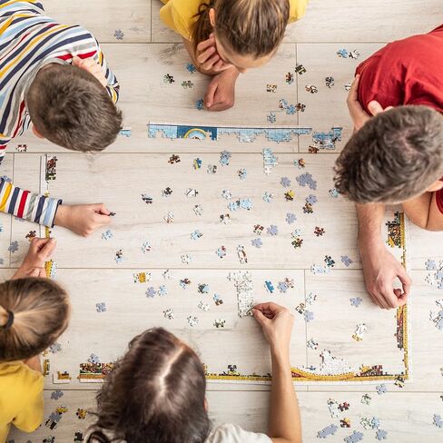 Jigsaw Puzzles for Adults 1000 Pieces Iceland Thick Sturdy 1000 Piece Puzzle Precise Interlocking Age 14+ Family Game in Saudi Arabia