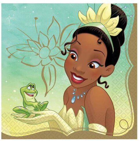 Disney Princess Luncheon Napkins, 6.5" (16-Pack) - Deluxe Party Napkins, Perfect for Themed Parties and Celebrations, Ariel in Saudi Arabia