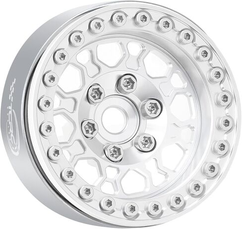 4PCS Aluminum 1.9 Inch Beadlock Wheels Hubs for 1/10 Axial Wraith RR10 YETI SCX10 90046 AXI03007 D90 TRX4 VS4-10 Gen8 MST CFX RC Crawler Car in Kuwait