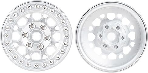4PCS Aluminum 1.9 Inch Beadlock Wheels Hubs for 1/10 Axial Wraith RR10 YETI SCX10 90046 AXI03007 D90 TRX4 VS4-10 Gen8 MST CFX RC Crawler Car in Kuwait