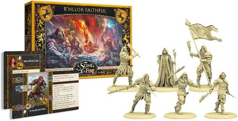 Cmon A Song of Ice and Fire Tabletop Miniatures Game Baratheon King's Men Unit Box (الإصدار متعدد اللغات) - لعبة استراتيجية للبالغين ، تتراوح أعمارهم بين 14+ ، 2+ لاعبين ، 45-60 دقيقة ، صنع in Kuwait