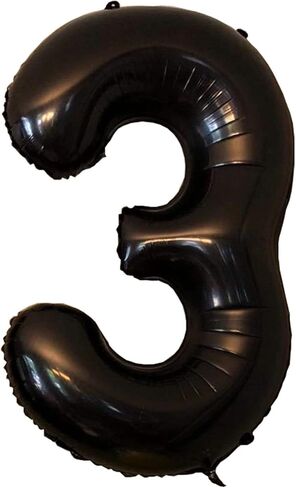 Tellpet Black Number 9 Balloon, 40 Inch in Kuwait