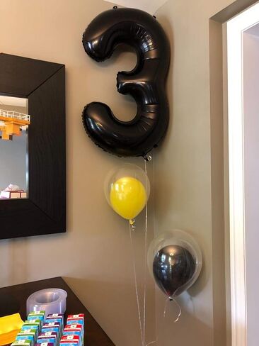 Tellpet Black Number 9 Balloon, 40 Inch in Kuwait
