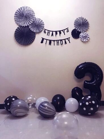 Tellpet Black Number 9 Balloon, 40 Inch in Kuwait