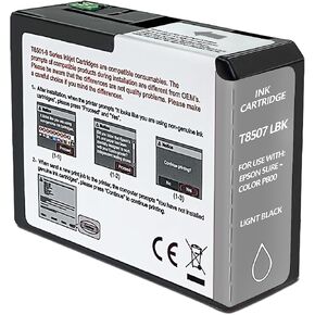 T850 Ink Cartridge Remanufactured T8504 T850400 Yellow Ink Cartridge Replacement for Epson Surecolor P800 Printer (Yellow,1 Pack)