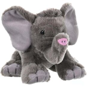 African Elephant Baby Stuffed Animal, Plush Toy by Wild Republic, Gifts for Kids, Cuddlekins 8 Inches