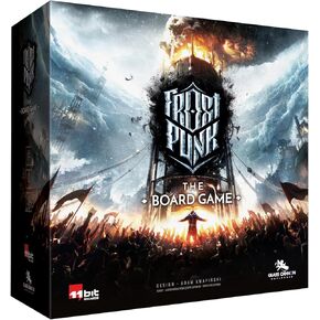 Frostpunk The Board Game - Manage Society in an Ice-Age Apocalypse! Cooperative Survival Strategy Game for Adults, Ages 16+, 1-4 Players, 120-150 Minute Playtime, Made by Rebel Studio