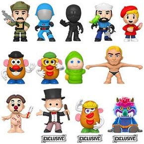 FUNKO SPECIALTY SERIES MYSTERY MINI: Retro Toys- Hasbro (ONE Random Mystery Mini Figure Per Purchase)