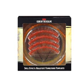 D&D Icons of The Realms: Spell Effects: Halaster's Tumultuous Templates | Minis