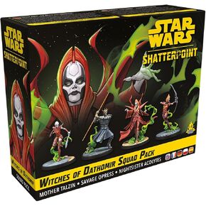 Star Wars Shatterpoint Witches of Dathomir SQUAD PACK - Tabletop Miniatures Game, Strategy Game for Kids and Adults, Ages 14+, 2 Players, 90 Minute Playtime, Made by Atomic Mass Games