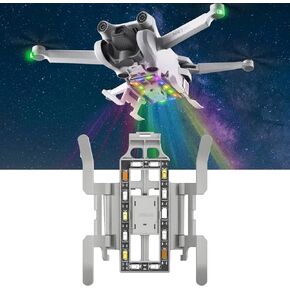 G · PEH LED Colorful Landing Gear Compatible with DJI Mini 3 Pro,Foldable Height-Enhancing Extender for Mini 3 Pro Landing Gear Accessory in Kuwait