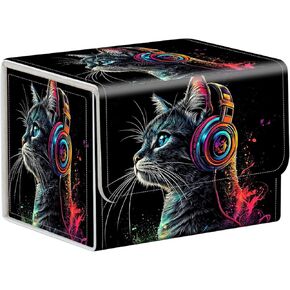 for MTG Deck Box,Store and Protect for Mtg Commander Decks and Cards with this Durable Card Storage Box,Designed Specifically for Mtg Players, Ancient Tree