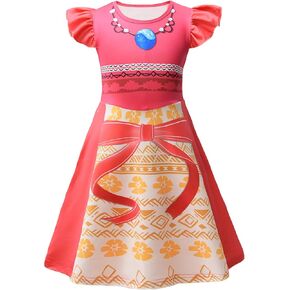 AOVCLKID Girls Princess Costume Birthday Party Dress Halloween Cosplay Outfits