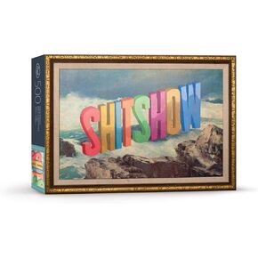 Genuine Fred Shitshow by Wayne White, 500 Piece Puzzle, Multicolored (5280376)