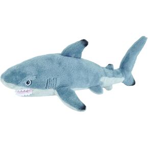 Wild Republic Black Tipped Shark Plush, Stuffed Animal, Plush Toy Gifts for Kids, Cuddlekins 13 Inches