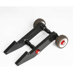Wheelie Bar Set for Arrma 1/10 Gorgon 4X2 RC Car Upgrade Parts, Nylon Front Stand Up Wheel Upgrades Replacement