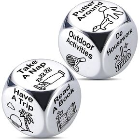 Retirement Gifts for Women Men 2025 Happy Retirement Gift for Woman Funny Retirement Dice Gifts for Men Dad Husband Gag Gifts for Retired Friends Coworker Retired Gifts for Women Men