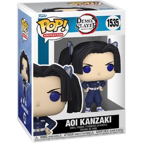 Worldwide Nutrition Bundle Compatible with Funko Demon Slayer - Aoi Kanzaki Vinyl Figure | Supportive Guardian at Butterfly Mansion | Detailed 4-inches Tall Figure with Protector Case