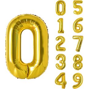 40 inch Big Size Number 5 Foil Helium Balloons Birthday Party Celebration Decoration, Digital Decorations Supplies, Wedding Anniversary Inch Decoration Kids(Purple,Number 5)