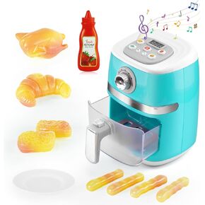 لعبة Air Fryer for Kids ، change Changing Kids Kids Kitch Playets ، Play Play Food.