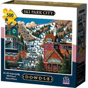 Dowdle Jigsaw Puzzle - Ski Park City - 500 Piece