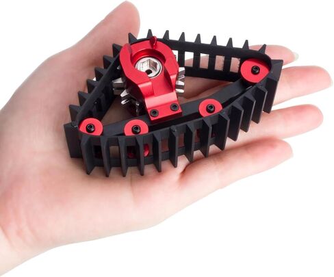 إطارات الثلج TRX4M ، 4 أجزاء من إطارات الثلج محاكاة تحويلات العجلات الرملية تحويل 1/18 RC Crawler ترقيات TRX4M (أسود) in Kuwait