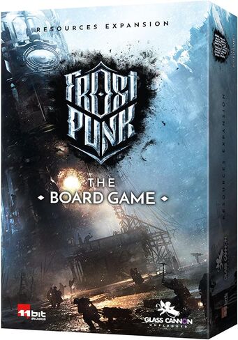 Frostpunk The Board Game - Manage Society in an Ice-Age Apocalypse! Cooperative Survival Strategy Game for Adults, Ages 16+, 1-4 Players, 120-150 Minute Playtime, Made by Rebel Studio in Saudi Arabia