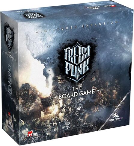 Frostpunk The Board Game - Manage Society in an Ice-Age Apocalypse! Cooperative Survival Strategy Game for Adults, Ages 16+, 1-4 Players, 120-150 Minute Playtime, Made by Rebel Studio in Saudi Arabia