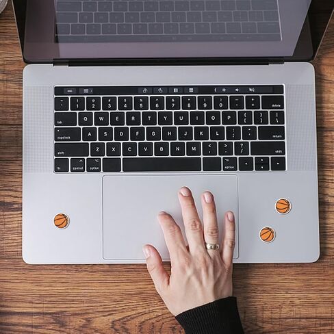 AHANDMAKER 500Pcs Basketball Cartoon Self-Adhesive Stickers, Sport Stickers Athletic Decals for Sports Room, School Lockers, Crafting, Planners in Kuwait