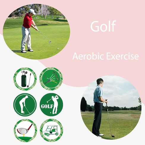 Golf Sport Stickers Themed Party Decorations Labels 2 inch - Birthday Baby Shower Retirement Party Favors Golf Labels for Scrapbooking Crafts 180 Pcs in Saudi Arabia