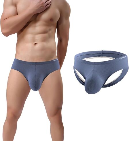 ZONBAILON رجل الانتفاخ تعزيز حزام رياضي ملخصات الرياضية الداعم كبير الكرة الحقيبة عارية الذراعين الملابس الداخلية حزمة M L XL 2XL 3XL in Kuwait