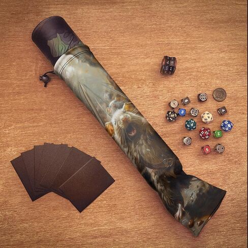 Edgar Markov Alt Art Microfiber Playmat Lage لألعاب الورق ، مع تصميم فن الخيال - يناسب Magic the Gathering & More (11x43 cm / 4.3x16.9 in) in Saudi Arabia