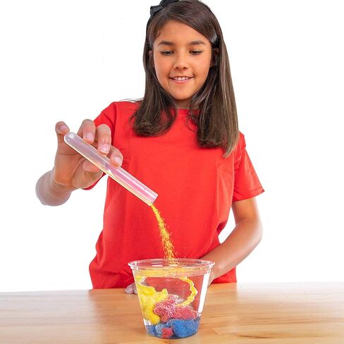 Steve Spangler Science Magic Sand, 227g, Blue – Colored Play Sand That Never Gets Wet, Exciting STEM Activity, Learn and Teach About Water Molecules for Home and Classroom Use in Saudi Arabia
