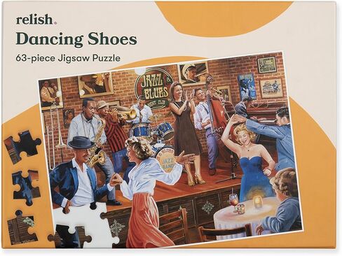 Relish Dementia Puzzles for Adults, 63 Piece Monet's Garden Jigsaw Puzzle, Dementia Activities for Seniors in Kuwait