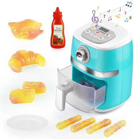 لعبة Air Fryer for Kids ، change Changing Kids Kids Kitch Playets ، Play Play Food. in Kuwait