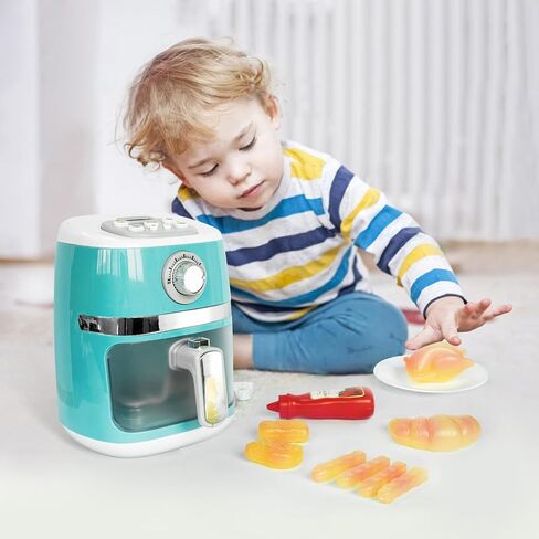 لعبة Air Fryer for Kids ، change Changing Kids Kids Kitch Playets ، Play Play Food. in Kuwait