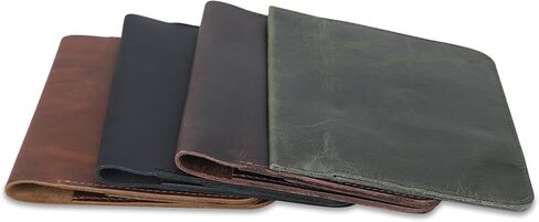 Leather Journal Cover | (5.75"x8.25") Notebook Medium A5 | Refillable Cahier | Leather Bound Journal Cover for Travelers Writers | Gift for Anyone (Brown) in Kuwait
