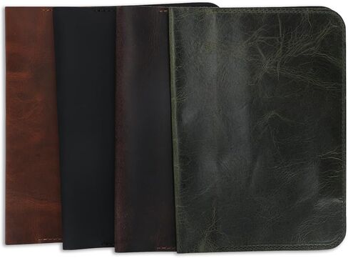 Leather Journal Cover | (5.75"x8.25") Notebook Medium A5 | Refillable Cahier | Leather Bound Journal Cover for Travelers Writers | Gift for Anyone (Brown) in Kuwait