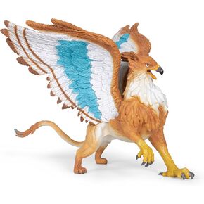 RECUR Griffin Hieracosphinx Figurine Collectible Action Figure Toys Office Table Decorations Statue - 7 Inches Long - Holiday Birthday for Men Women Boys Kids