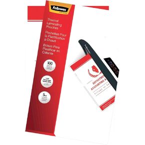 Fellowes Hot Laminating Pouches, Legal, 3 mil, 50 Pack (52226)