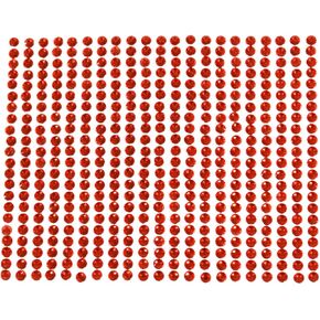 Wrapables 846-Piece Adhesive Rhinestone Crystal Diamond Sticker, 4mm, Orange