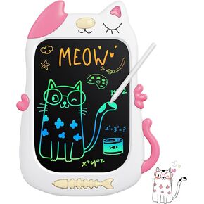 Kokodi Girl Toys ، 3-7 سنوات الهدايا ، LCD كتابة الكمبيوتر اللوحي للأطفال ، رسم عيد ميلاد لوحة رسومات الشعار المبتكرة 3 4 5 6 7 Girls