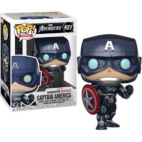 Funko Pop! Marvel: Avengers Game - Captain America (Stark Tech Suit)