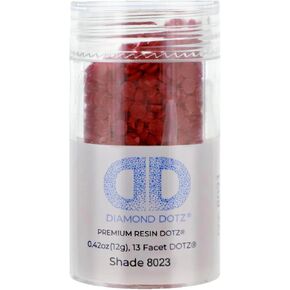 Diamond Dotz 2.8MM 12G Cylinder Burgundy - Freestyle Diamond Painting Beads, Diamond Art Beads, Replacement Drills, Loose Gems for DIY Crafts and Art Projects