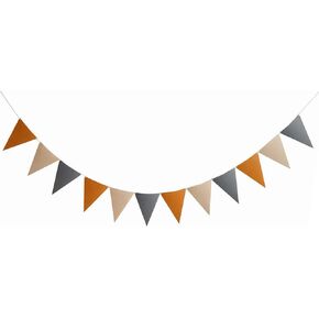 أعلام الراية الملونة ، 12pcs المثلث أعلام الرفع لزخرفة حفلة عيد الميلاد ، دش الطفل ، ديكور الفصول الدراسية ، أعلام مثلث قابلة لإعادة الاستخدام ، الأزرق ، الأزرق