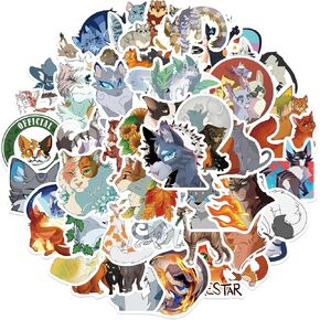 50 PCS Wings of Fire Stickers,Cute Cartoon Dragon Vinyl Waterproof Sticker for Water Bottle Laptop Skateboard Phone Decal Wings of Fire Kids Teens Adults Party Favors Decorate
