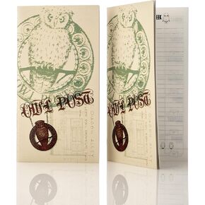 Conquest Journals Harry Potter Owl Post Weekly Planner Insert, Set of 2, Accessory For HP Travel Journal, Saddle Stitched, 8.25"x4.25", Six Monthly and 25 Weekly Spreads, To Do Lists, 64 Pages Each