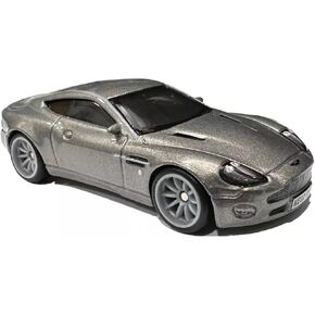 Hot Wheels 007 JAMES BOND Car Model ASTON MARTIN VANQUISH Die Another Day - Die Cast 1:64 Scale - Length 7 cm - JBL55 - Pop Culture Series