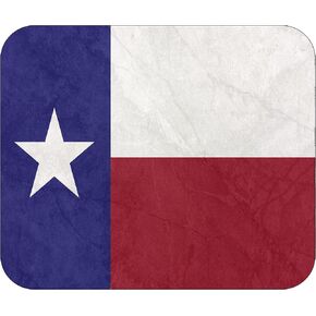 Rogue River Tactical Tattered Rustic Texas Flag Mouse Pad Mat Mousepad for Laptop PC Gaming Home or Office